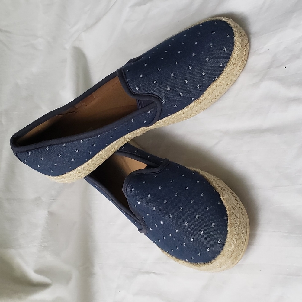 Clarks Loafer Slip on Jute